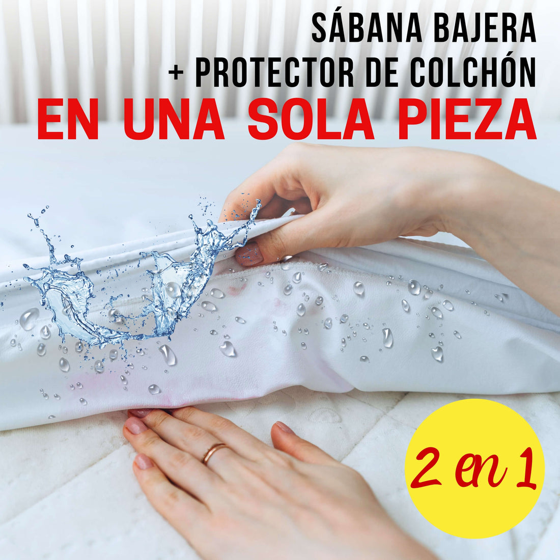 "The Magic Sheet by Bisoo" 2-in-1 Top Waterproof Fitted Sheet for Babies & Toddlers