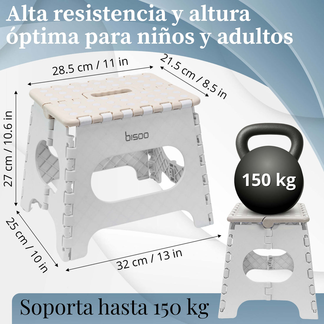 Foldable Step Stool for Kids. Compact, Safe & Ready for Any Adventure.
