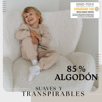 School Socks by Bisoo - 5 Pairs | Cotton | Uniform Fit | Breathable & Durable