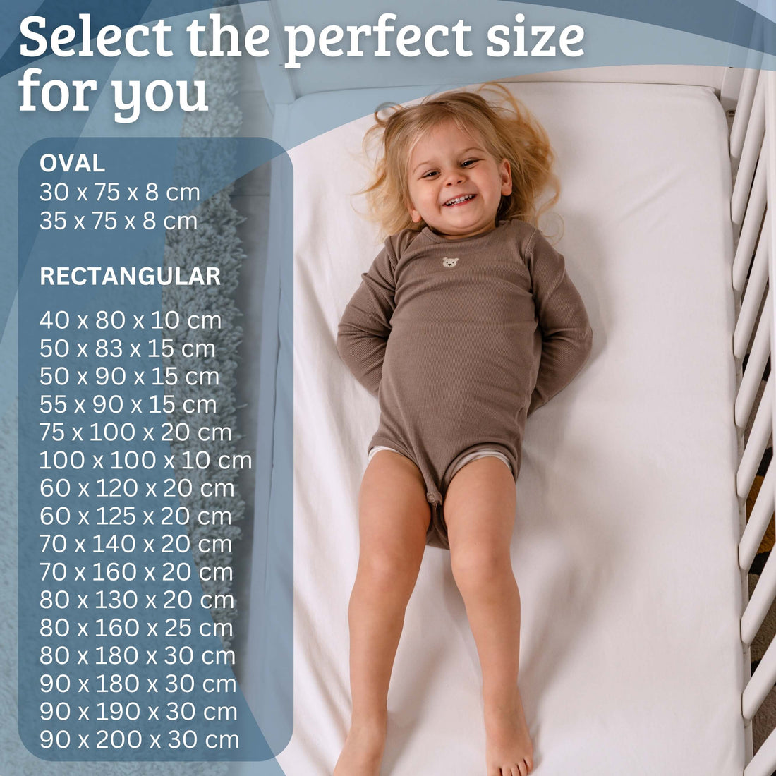 "The Magic Sheet by Bisoo" 2-in-1 Fully Waterproof Fitted Sheet for Babies & Toddlers