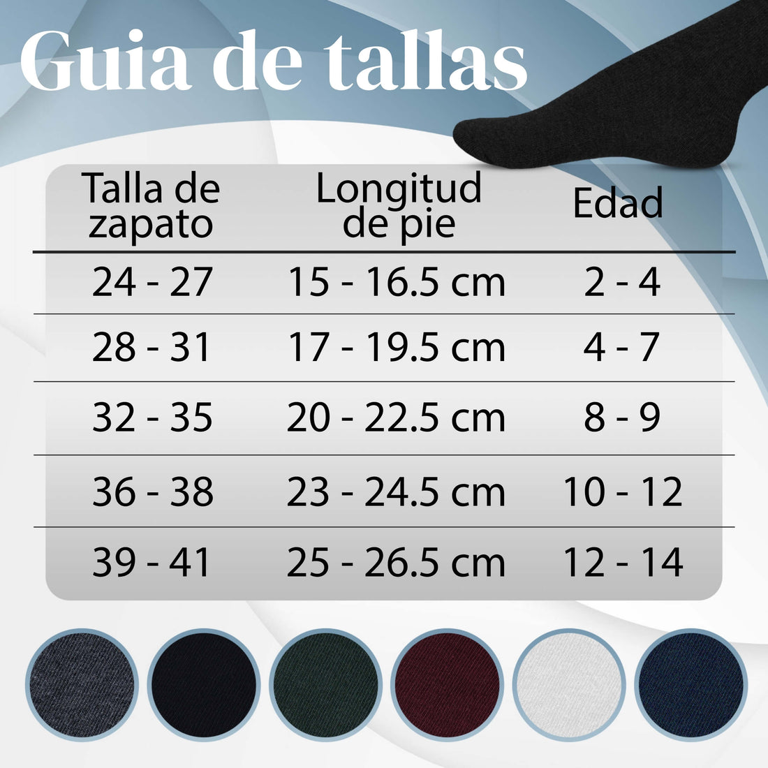 School Socks by Bisoo - 5 Pairs | Cotton | Uniform Fit | Breathable & Durable