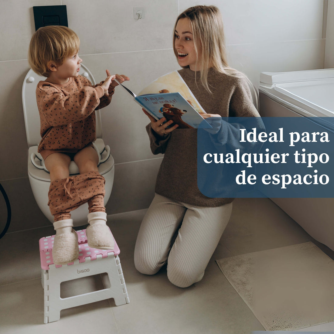 Foldable Step Stool for Kids. Compact, Safe & Ready for Any Adventure.