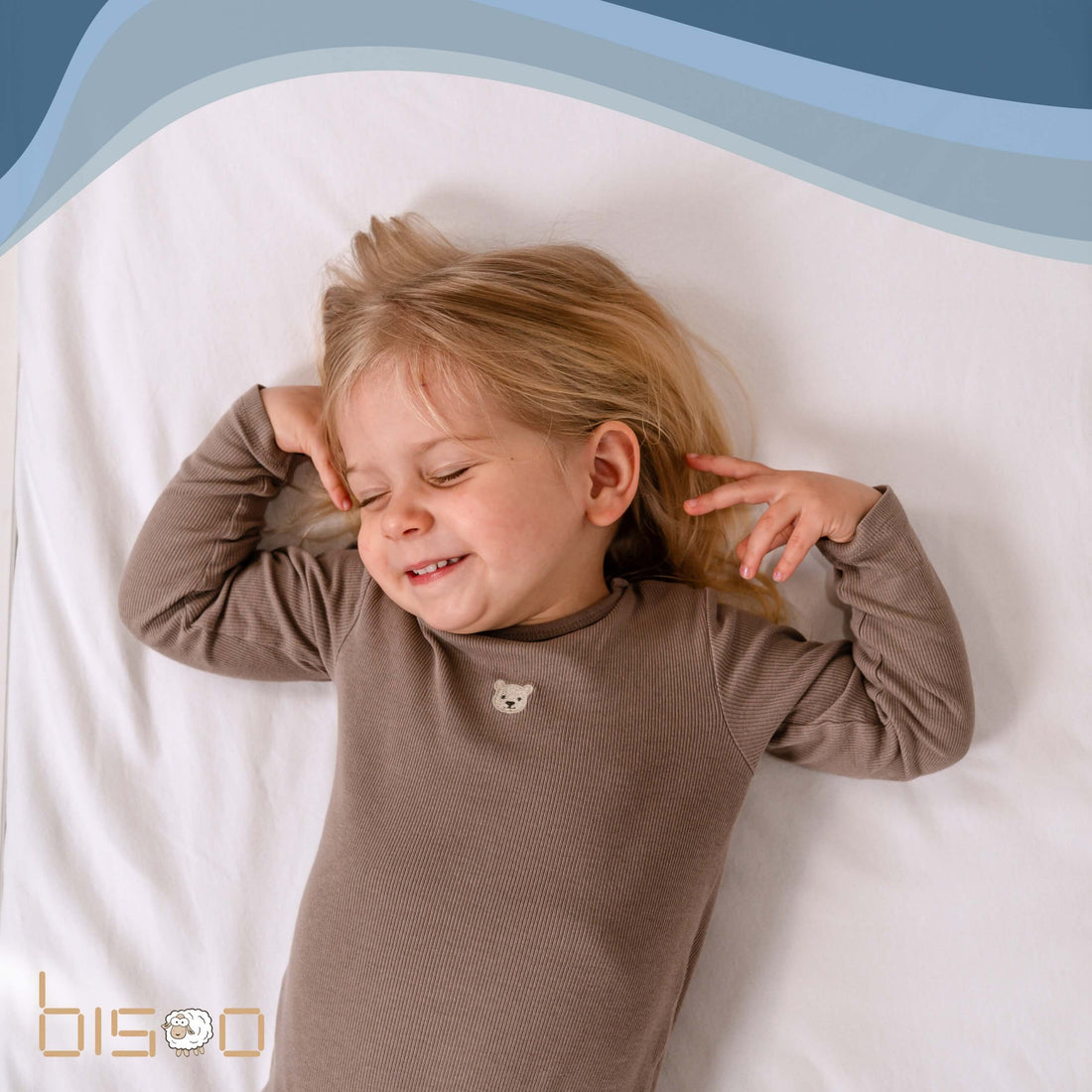 "The Magic Sheet by Bisoo" 2-in-1 Fully Waterproof Fitted Sheet for Babies & Toddlers