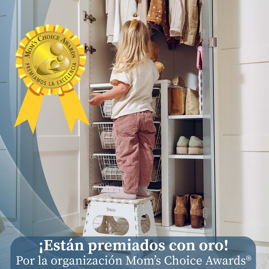 Foldable Step Stool for Kids. Compact, Safe & Ready for Any Adventure.