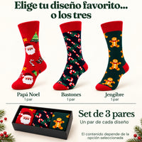 Calcetines de Navidad Belmore, Papá Noel