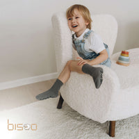 Bisoo Non-Slip Socks | Set of 5 Pairs | Oeko-Tex Cotton | Unicorns or Dinosaurs