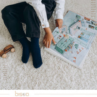 School Socks by Bisoo - 5 Pairs | Cotton | Uniform Fit | Breathable & Durable