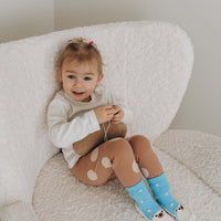 Bisoo Non-Slip Socks | Set of 5 Pairs | Oeko-Tex Cotton | Unicorns or Dinosaurs