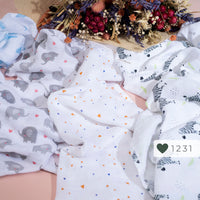 Bisoo Baby Muslin Squares | Ultra Soft Bamboo & Cotton | 70x70cm | Your Everyday Lifesaver