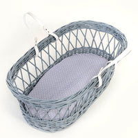 Muslin Essentials for Cribs & Prams | Fitted Sheets, Blanket & Pillow Set