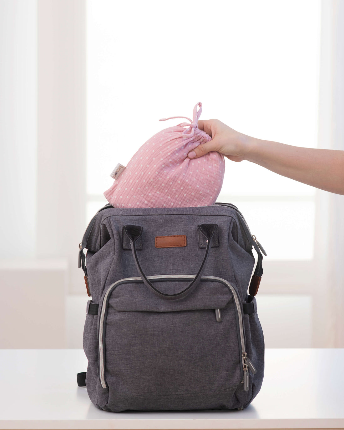 Nursing Cover by Bisoo - 100% Cotton Muslin | Lightweight, Adjustable & Breathable