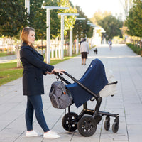 Nursing Cover by Bisoo - 100% Cotton Muslin | Lightweight, Adjustable & Breathable