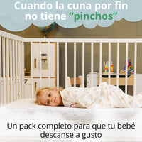 Mommybelly 2 sábanas bajeras + protector, Estrellas