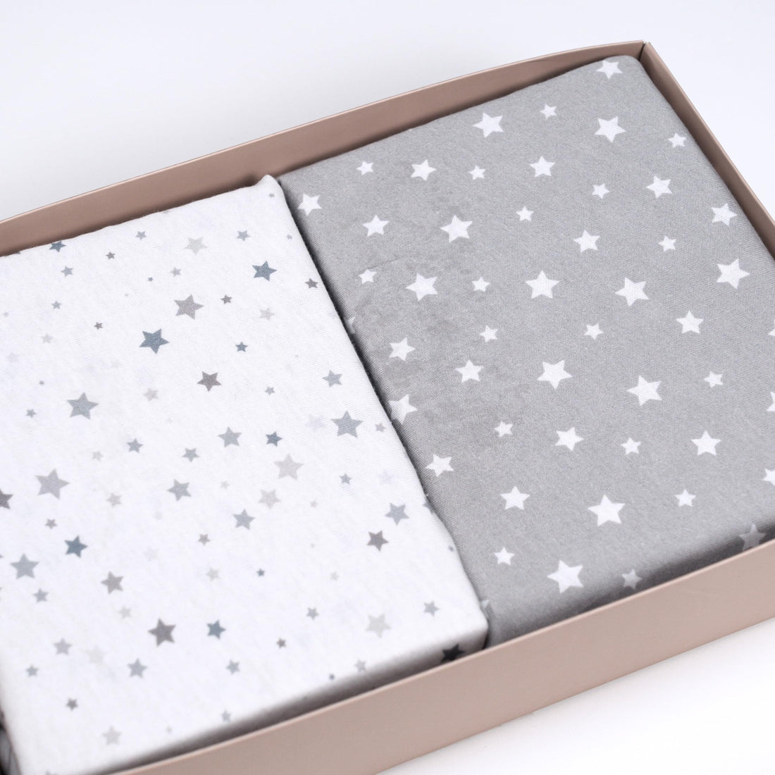 Mommybelly 2 sábanas bajeras + protector, Estrellas
