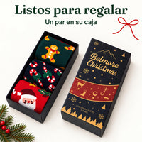 Calcetines de Navidad Belmore, Set de 3 (un par de cada)