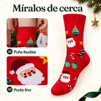 Calcetines de Navidad Belmore, Papá Noel