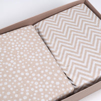 Mommybelly 2 sábanas bajeras + protector, Beige
