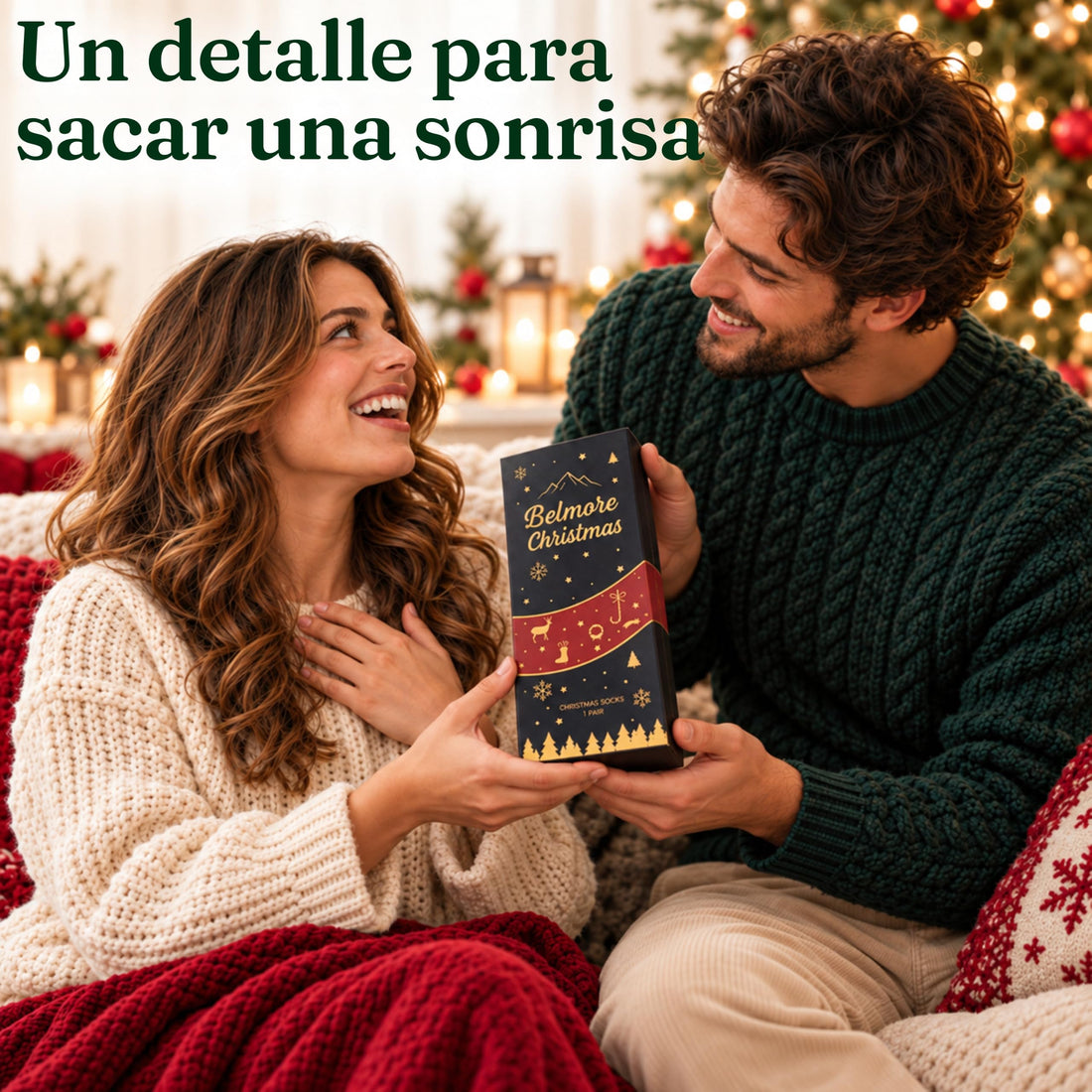 Calcetines de Navidad Belmore, Galleta de jengibre