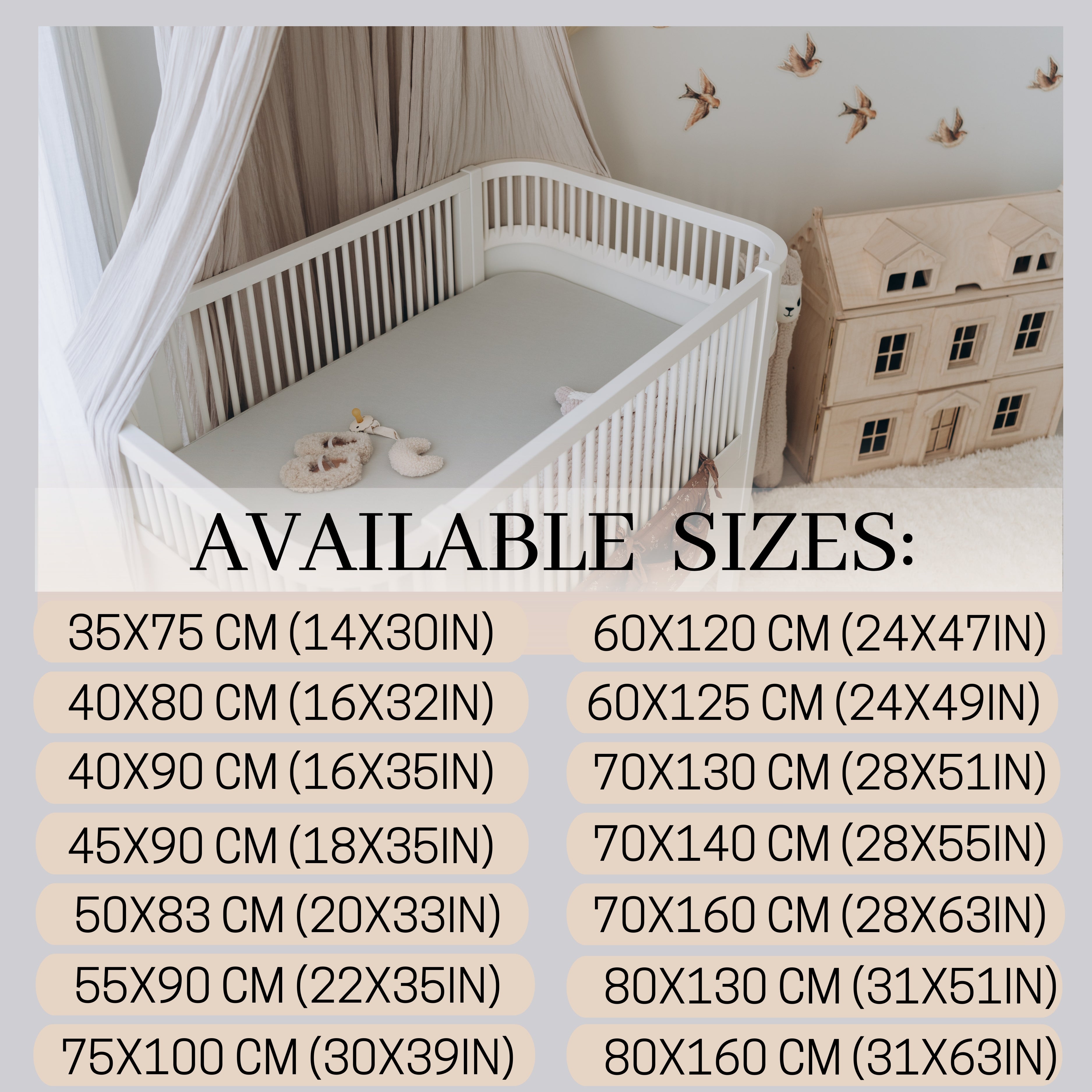 Set of 2 Waterproof Fitted Sheets 2in1