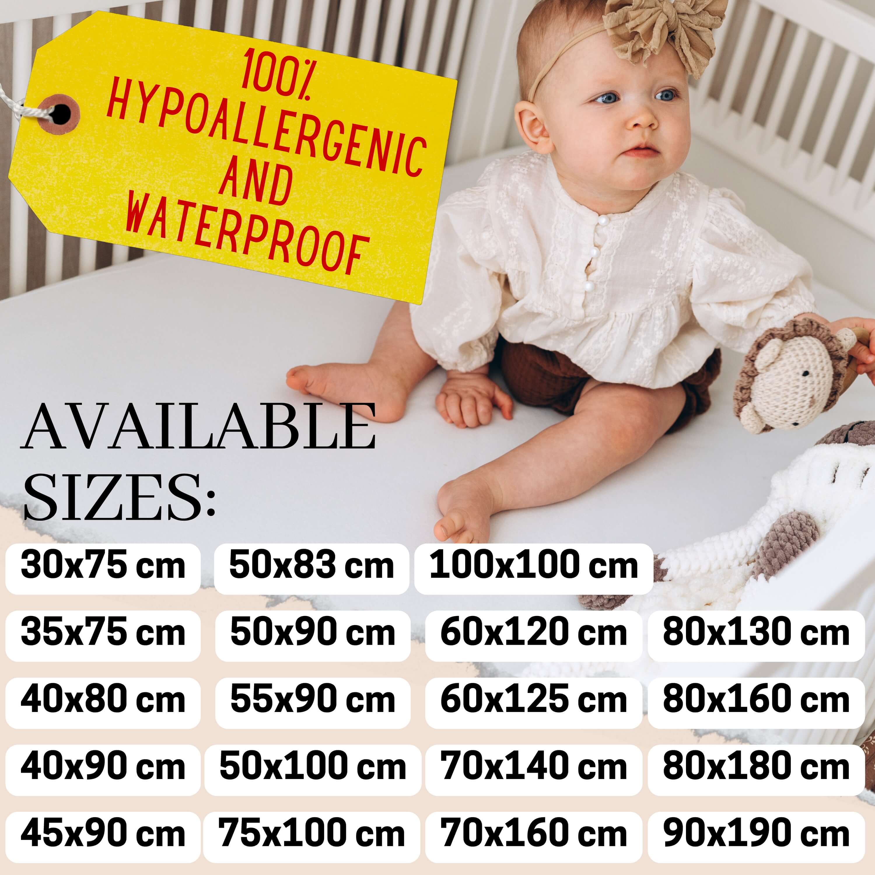 The Magic Sheet by Bisoo. A sheet that feels like a cloud, protects the mattress like a shield and saves parents’ nights. From newborn to outgrown.