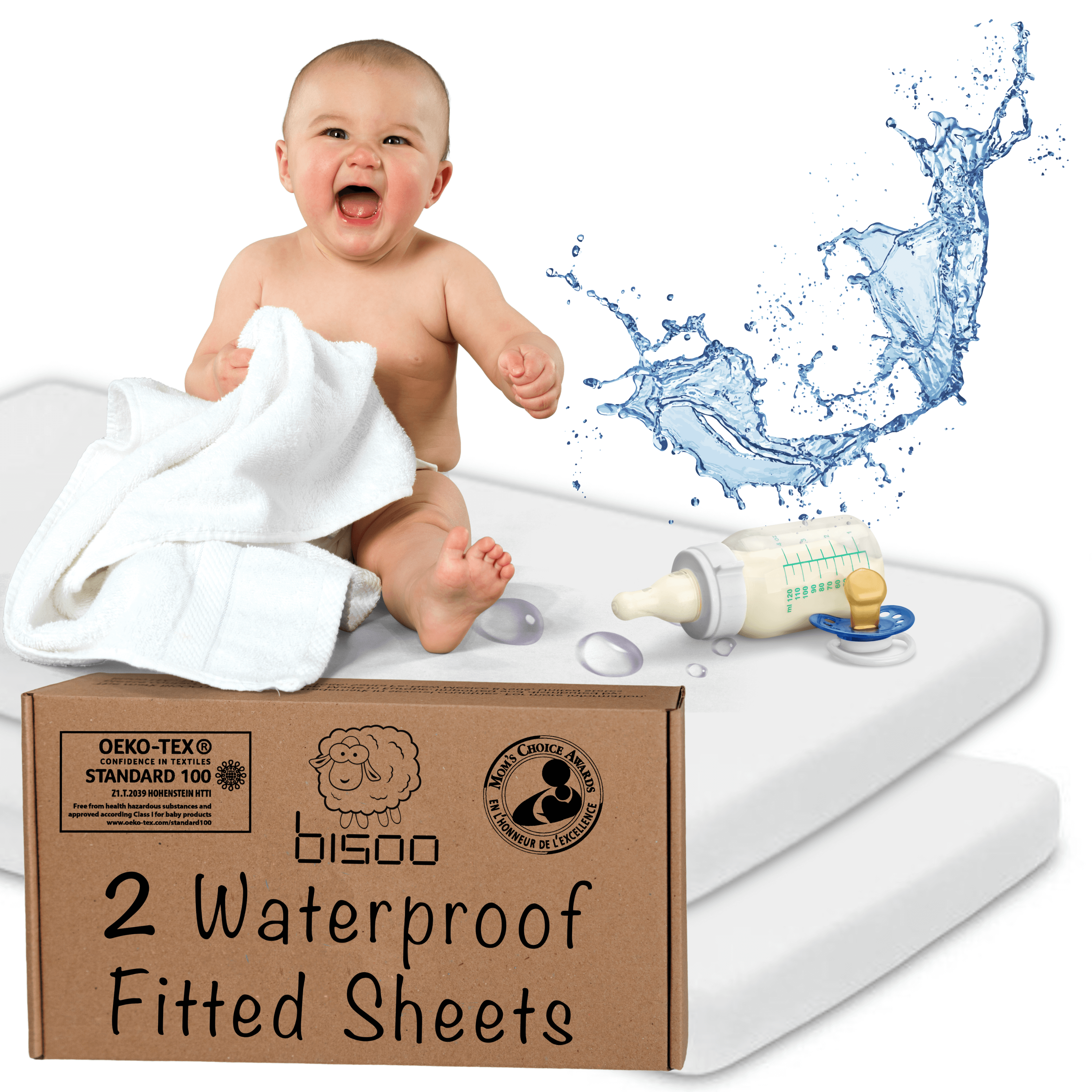 The Magic Sheet by Bisoo. A sheet that feels like a cloud, protects the mattress like a shield and saves parents’ nights. From newborn to outgrown.